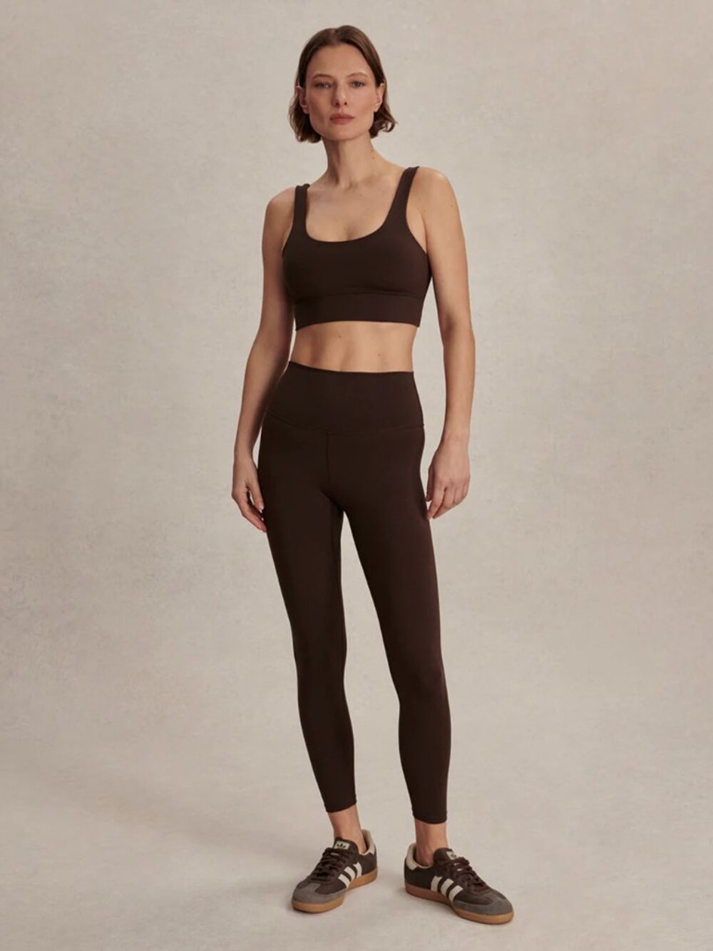 Varley FreeSoft High Rise Legging 25 Womens Size Medium Coffee Bean VAR01817 - Picture 13 of 15